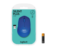 LOGITECH MYSZ BEZPRZEWODOWA LOGITECH M330 Silent Niebieska - 329390 - zdjęcie 12